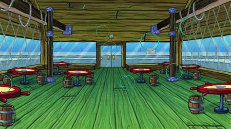 Inside krusty krab - List of episodes "Yours, Mine and Mine" is a SpongeBob SquarePants episode from season 7. In this episode, SpongeBob and Patrick fight over a Krusty Krab licensed toy. Patrick Star Squidward Tentacles Incidentals Incidental 48 (cameo) Incidental 40 (cameo) Incidental 41 (cameo) Incidental 154 (purple) Incidental 106 Incidental 37B Incidental 73 …